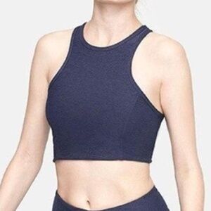 Outdoor Voices Athena Crop Top - Navy - XL